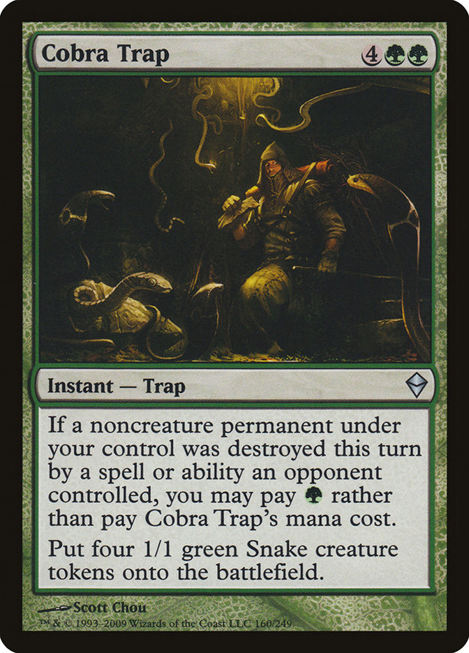 Cobra Trap [Zendikar] | Silver Goblin