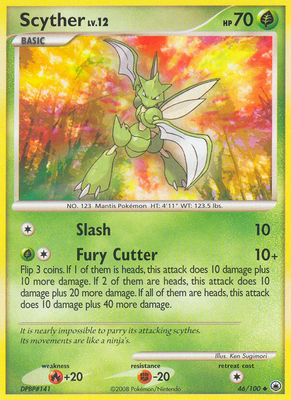 Scyther (46/100) [Diamond & Pearl: Majestic Dawn] | Silver Goblin