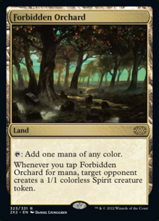 Forbidden Orchard [Double Masters 2022] | Silver Goblin