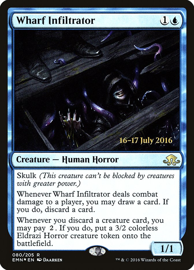 Wharf Infiltrator [Eldritch Moon Prerelease Promos] | Silver Goblin