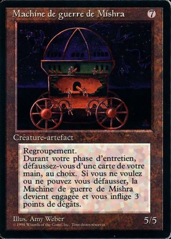 Mishra's War Machine [Foreign Black Border] | Silver Goblin