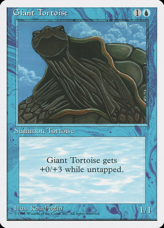 Giant Tortoise [Fourth Edition] | Silver Goblin