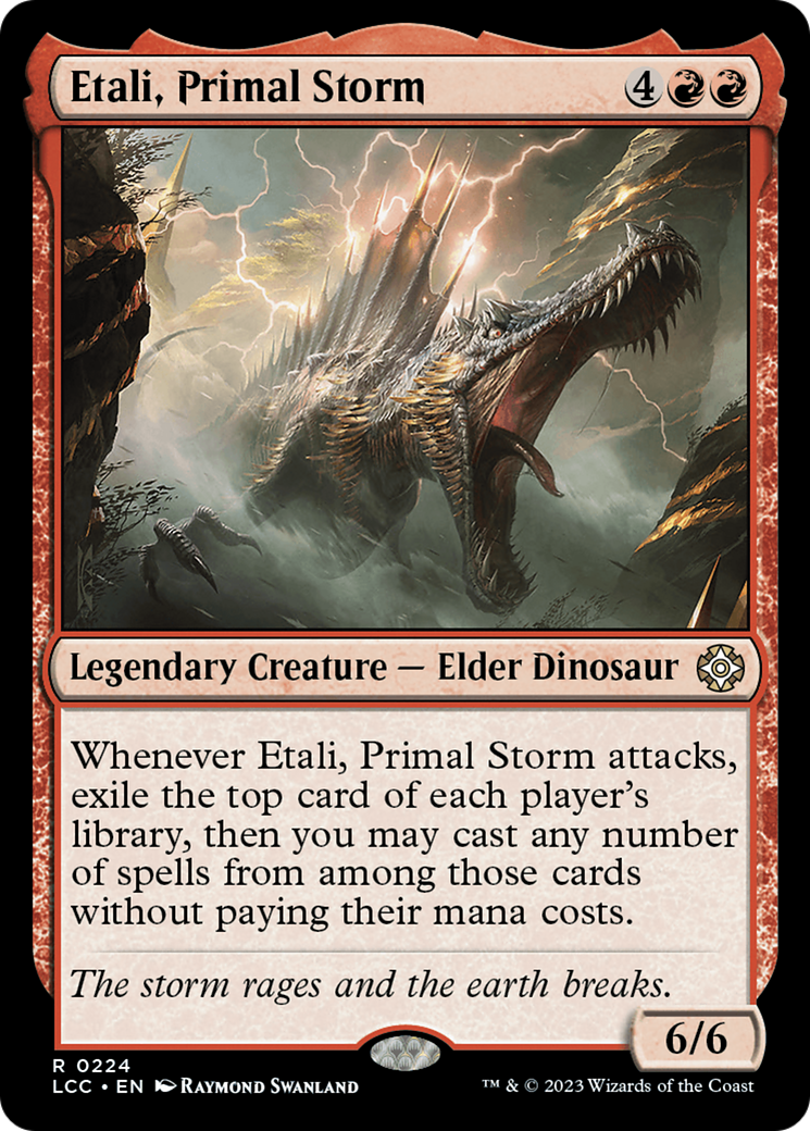 Etali, Primal Storm [The Lost Caverns of Ixalan Commander] | Silver Goblin
