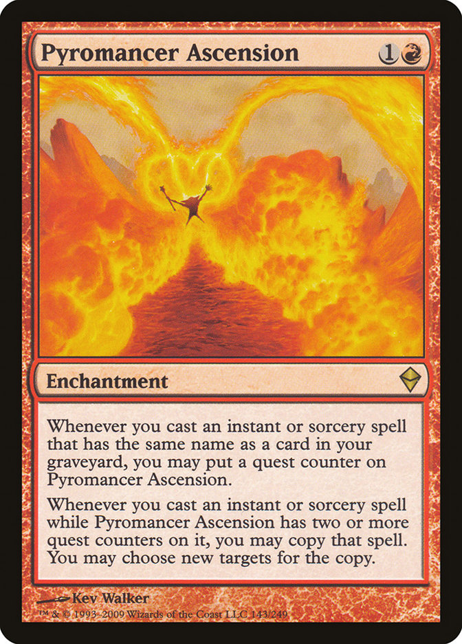 Pyromancer Ascension [Zendikar] | Silver Goblin