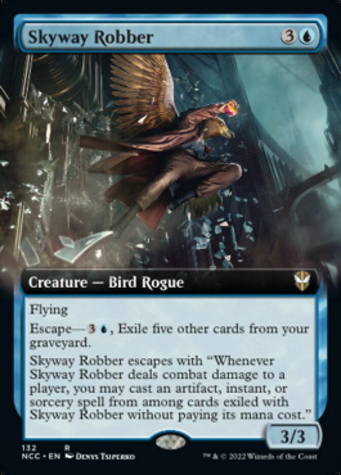 Skyway Robber (Extended Art) [Streets of New Capenna Commander] | Silver Goblin