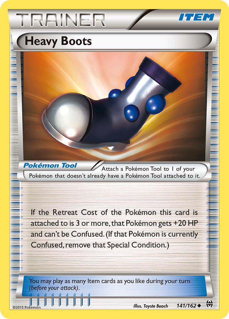 Heavy Boots (141/162) [XY: BREAKthrough] | Silver Goblin