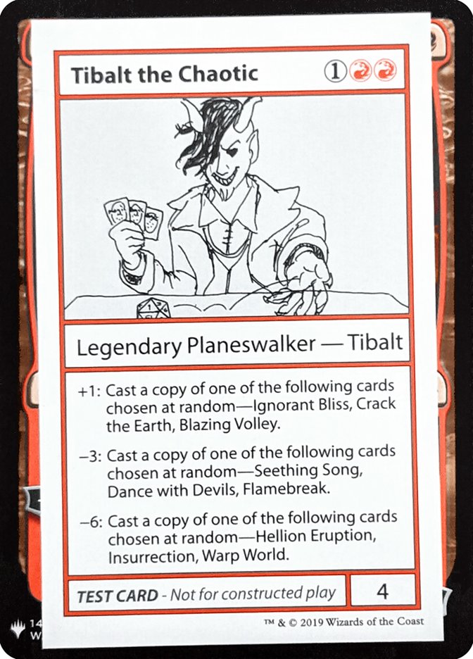 Tibalt the Chaotic [Mystery Booster Playtest Cards] | Silver Goblin