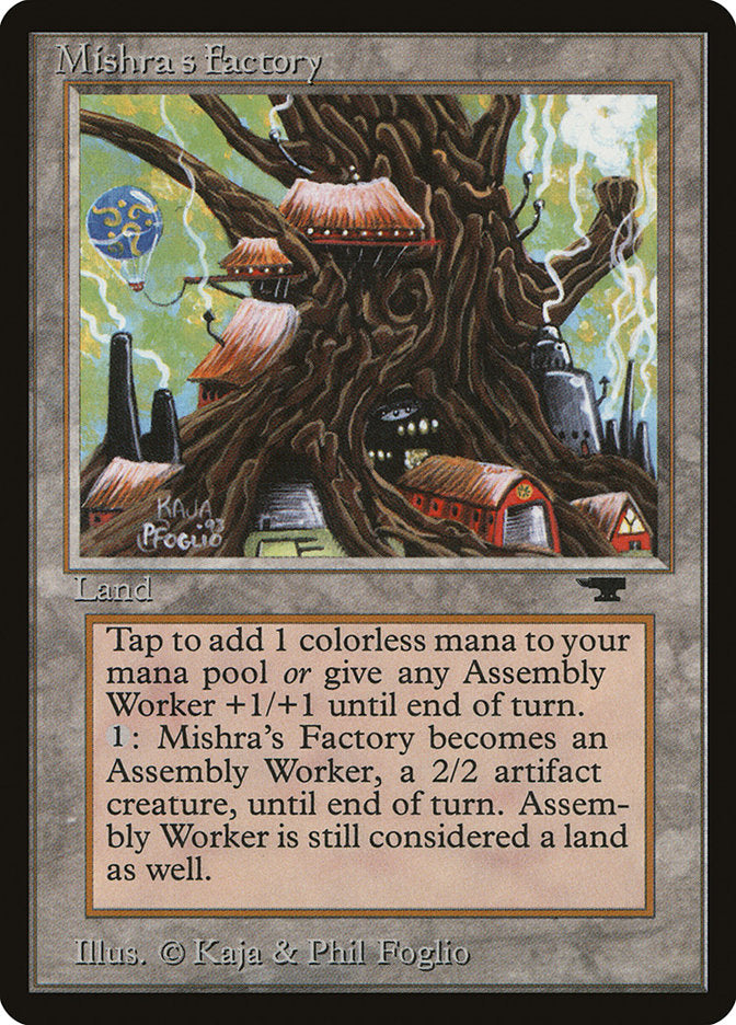 Mishra's Factory (Light Green Background) [Antiquities] | Silver Goblin