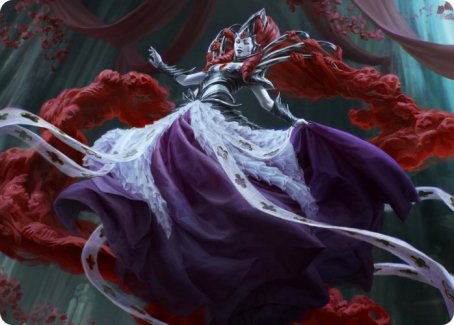 Olivia, Crimson Bride Art Card [Innistrad: Crimson Vow Art Series] | Silver Goblin