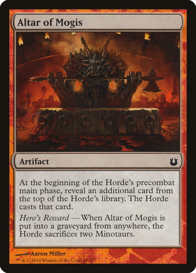 Altar of Mogis [Born of the Gods Battle the Horde] | Silver Goblin