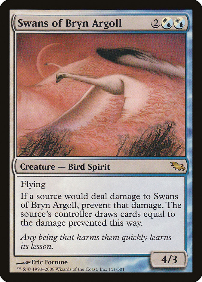 Swans of Bryn Argoll [Shadowmoor] | Silver Goblin