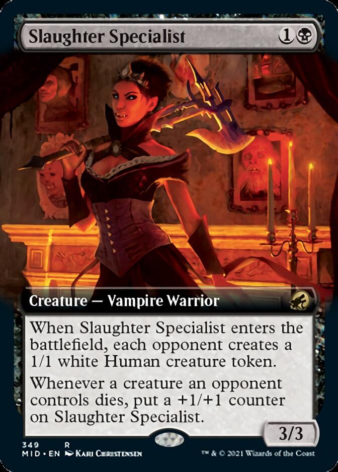 Slaughter Specialist (Extended Art) [Innistrad: Midnight Hunt] | Silver Goblin