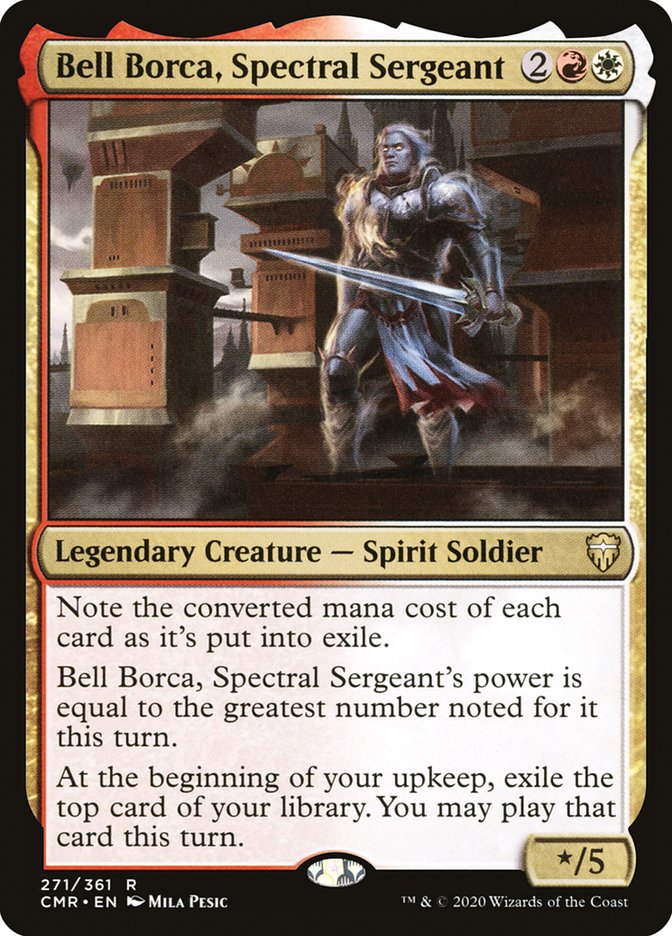 Bell Borca, Spectral Sergeant [Commander Legends] | Silver Goblin