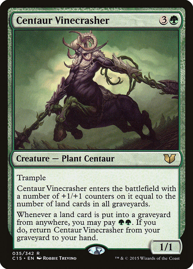 Centaur Vinecrasher [Commander 2015] | Silver Goblin