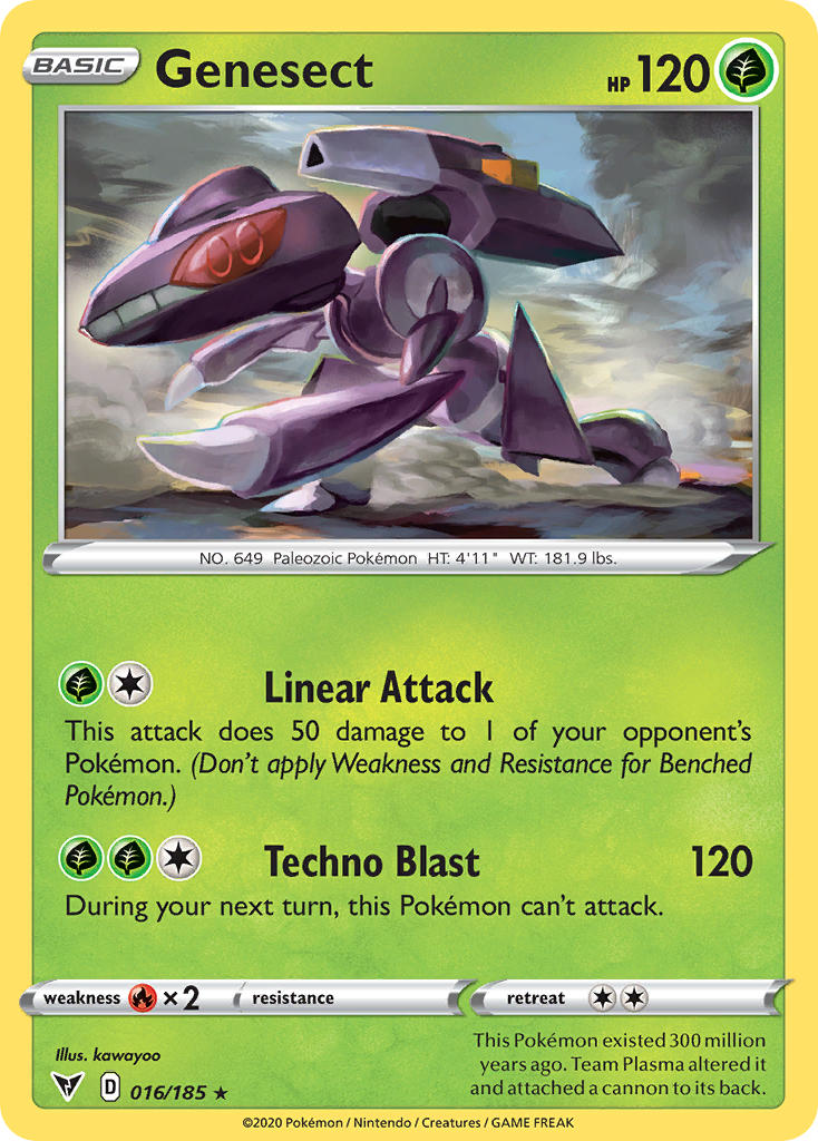 Genesect (016/185) [Sword & Shield: Vivid Voltage] | Silver Goblin