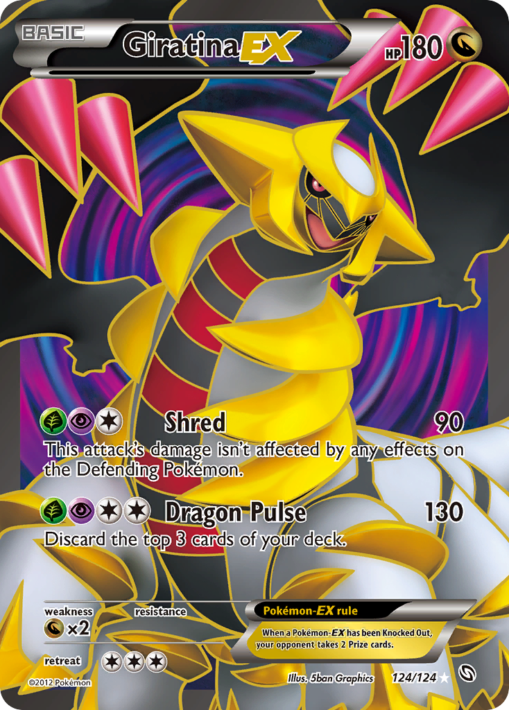 Giratina EX (124/124) [Black & White: Dragons Exalted] | Silver Goblin