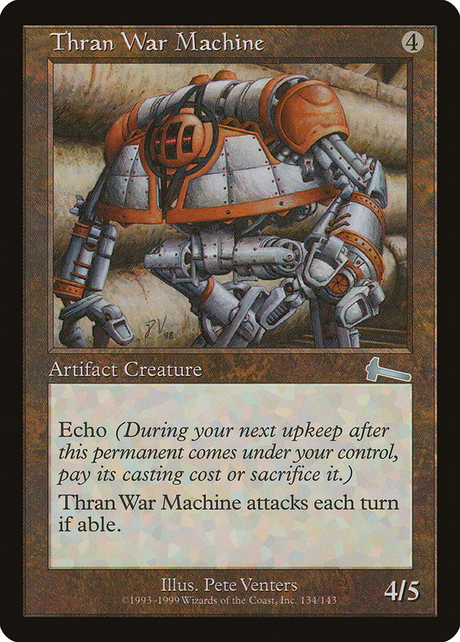 Thran War Machine [Urza's Legacy] | Silver Goblin