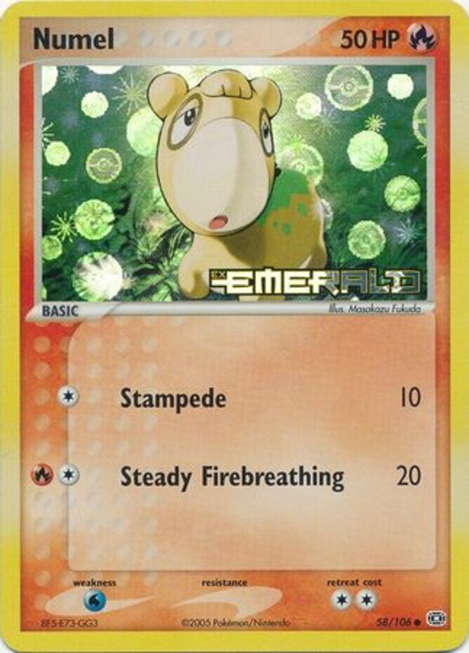 Numel (58/106) (Stamped) [EX: Emerald] | Silver Goblin