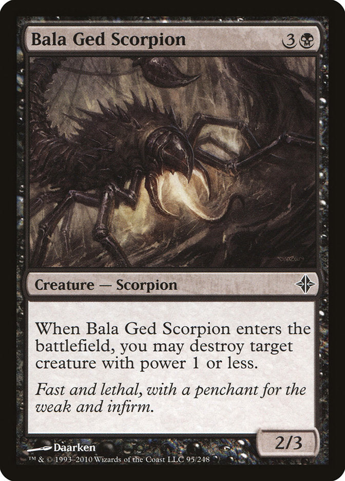 Bala Ged Scorpion [Rise of the Eldrazi] | Silver Goblin