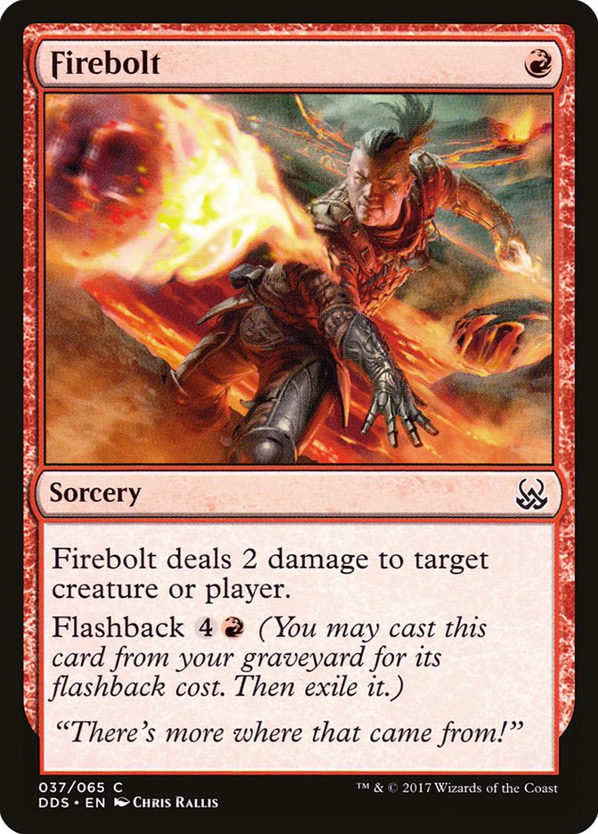 Firebolt [Duel Decks: Mind vs. Might] | Silver Goblin