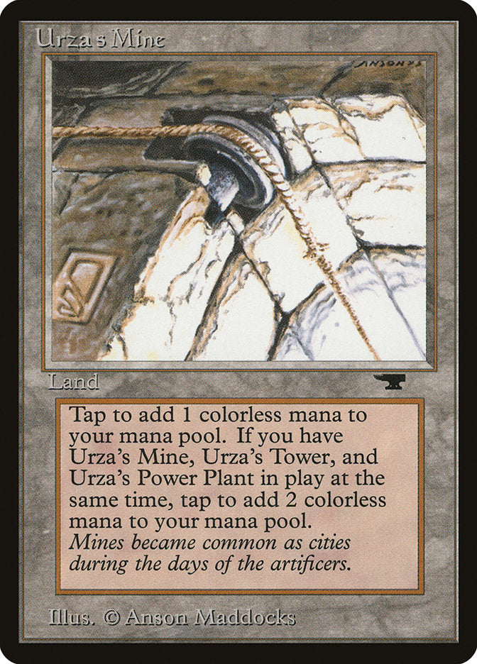 Urza's Mine (Pulley Embedded in Stone) [Antiquities] | Silver Goblin