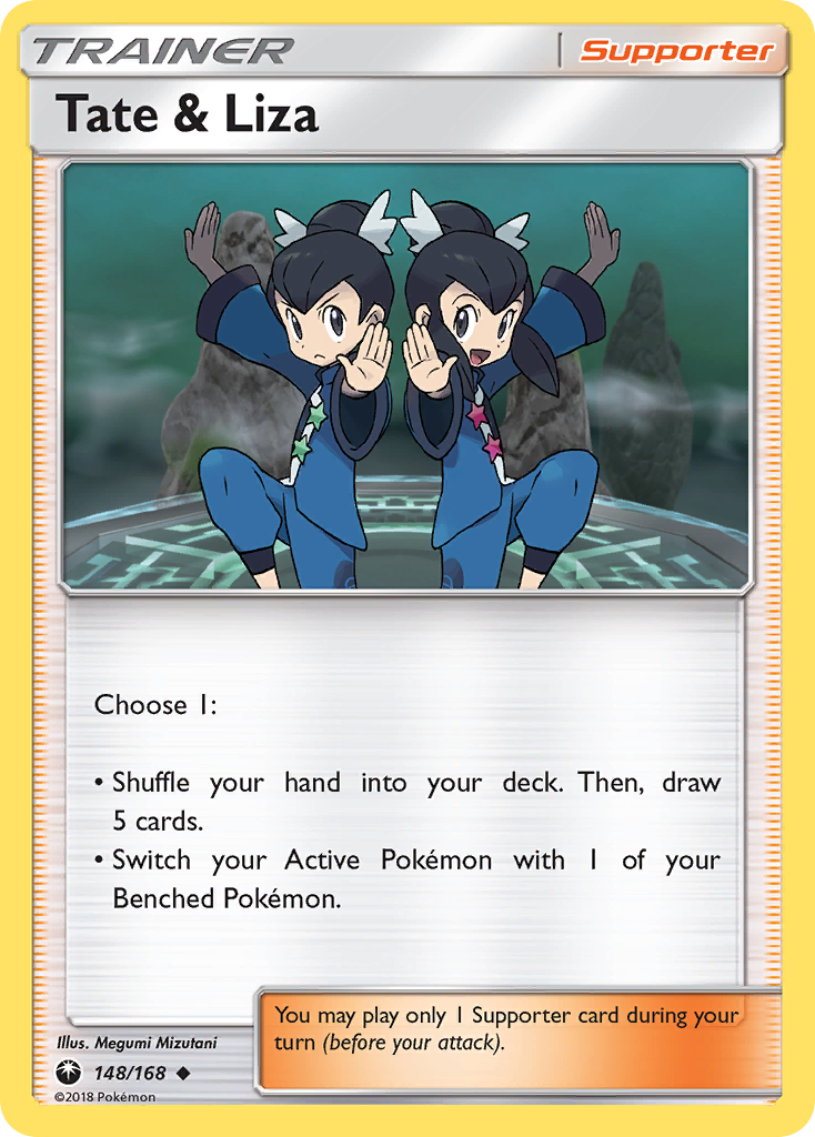 Tate & Liza (148/168) [Sun & Moon: Celestial Storm] | Silver Goblin