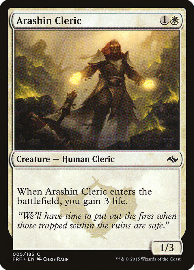 Arashin Cleric [Fate Reforged] | Silver Goblin