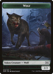 Copy // Wolf Double-Sided Token [Double Masters Tokens] | Silver Goblin