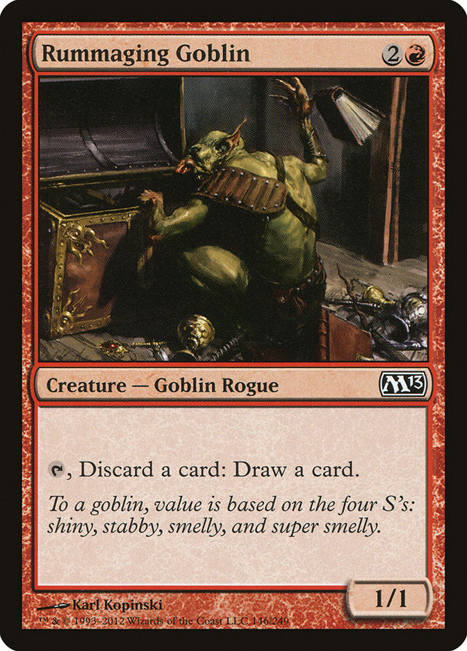 Rummaging Goblin [Magic 2013] | Silver Goblin