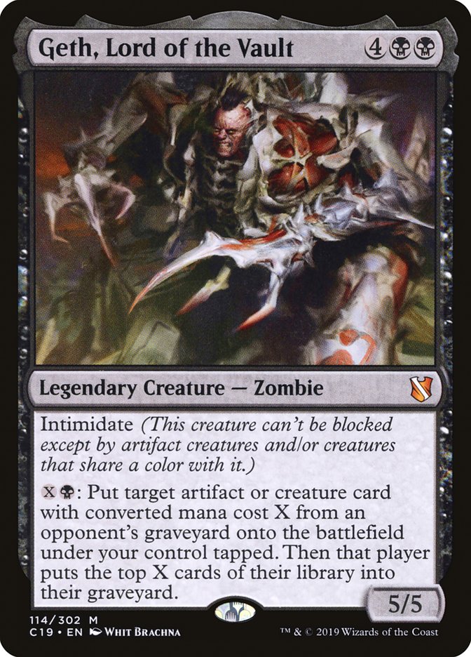 Geth, Lord of the Vault [Commander 2019] | Silver Goblin