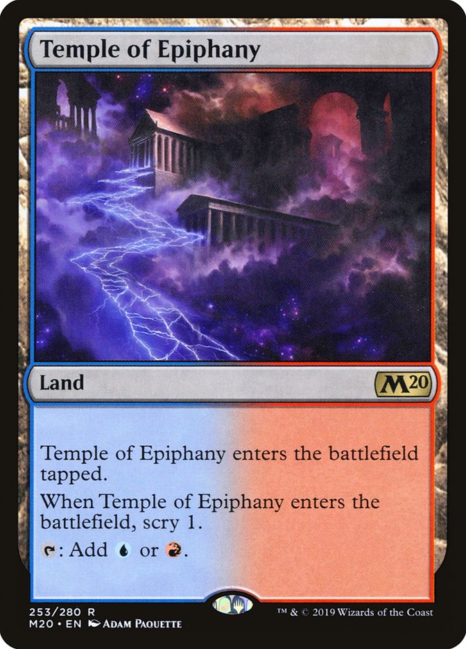 Temple of Epiphany [Core Set 2020] | Silver Goblin