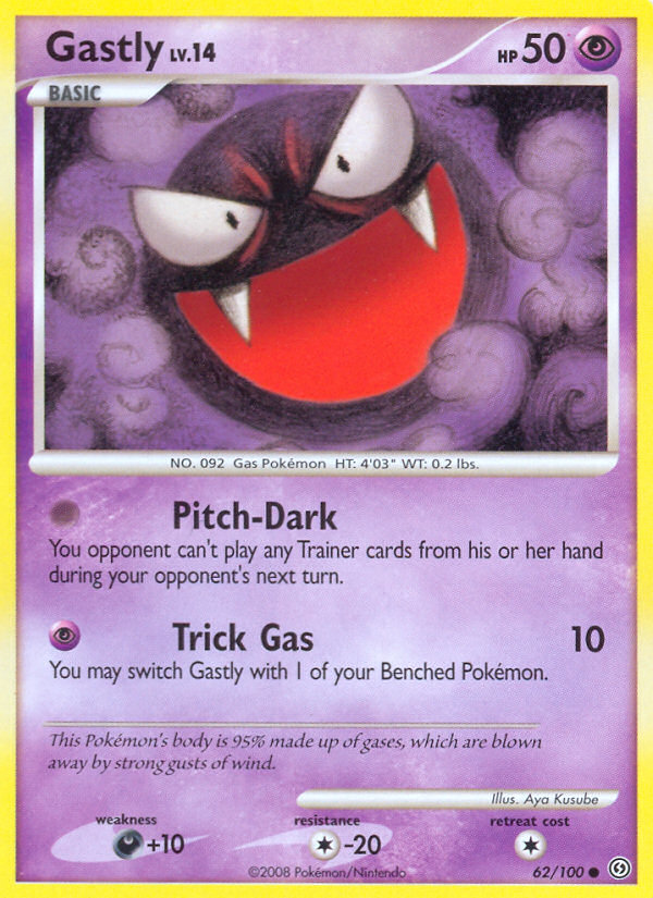 Gastly (62/100) [Diamond & Pearl: Stormfront] | Silver Goblin