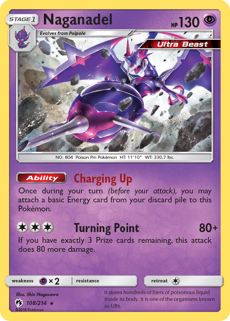 Naganadel (108/214) [Sun & Moon: Lost Thunder] | Silver Goblin