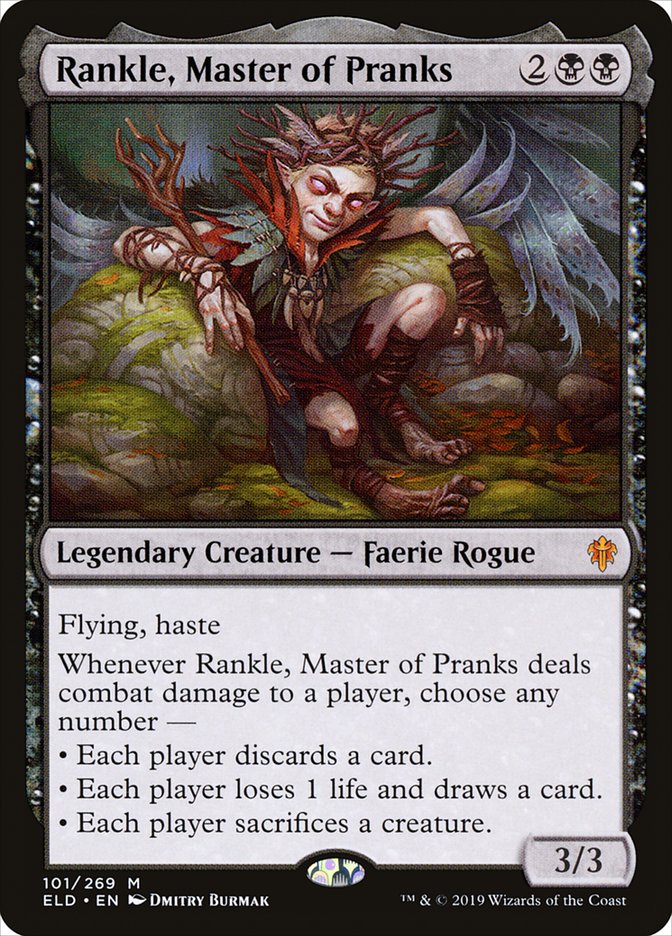 Rankle, Master of Pranks [Throne of Eldraine] | Silver Goblin