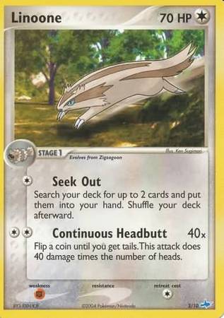 Linoone (3/10) [EX: Trainer Kit - Latios] | Silver Goblin