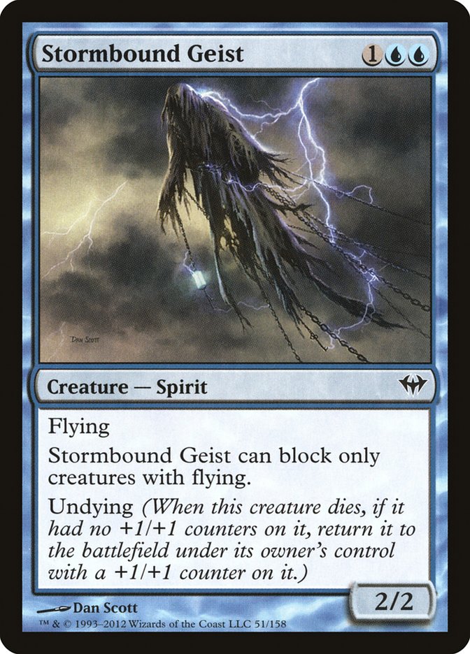 Stormbound Geist [Dark Ascension] | Silver Goblin