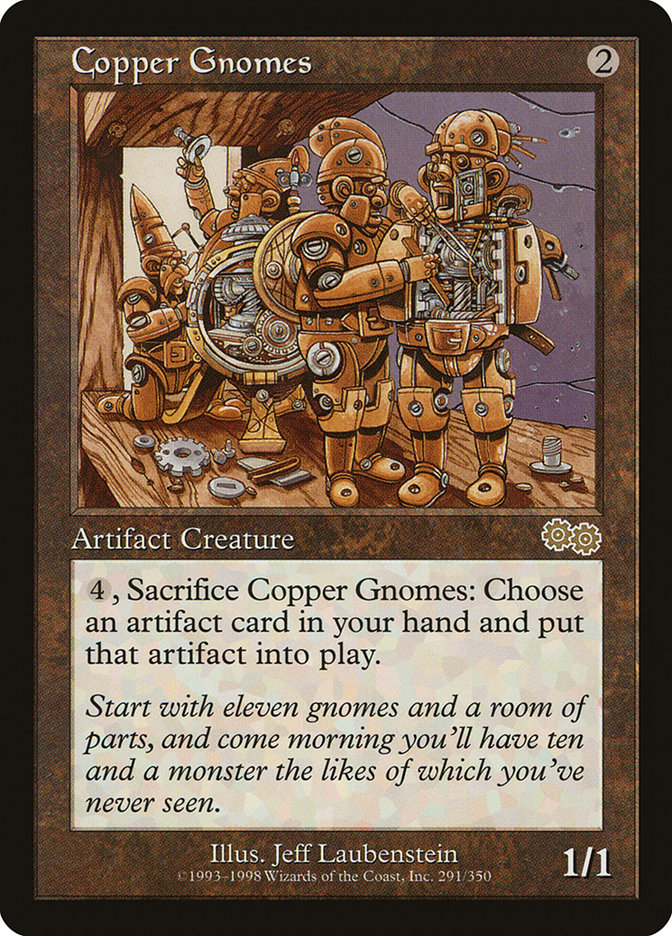 Copper Gnomes [Urza's Saga] | Silver Goblin