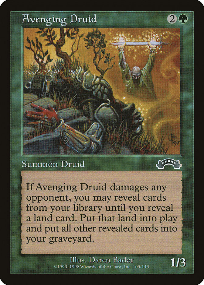 Avenging Druid [Exodus] | Silver Goblin