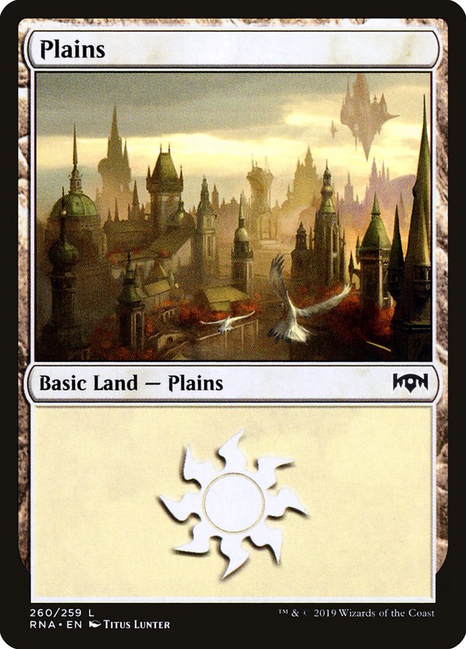 Plains (260) [Ravnica Allegiance] | Silver Goblin