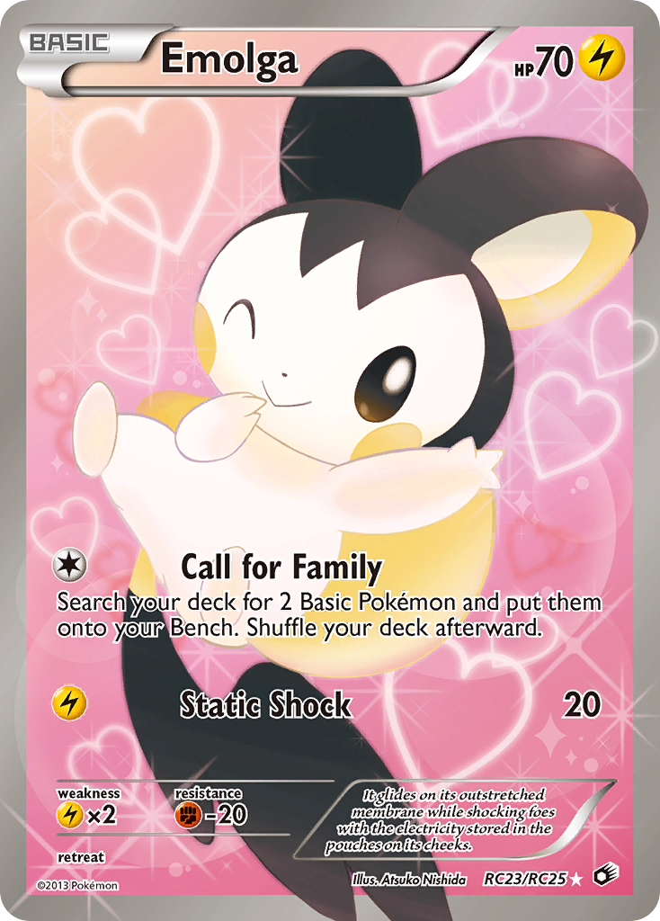 Emolga (RC23/RC25) [Black & White: Legendary Treasures] | Silver Goblin