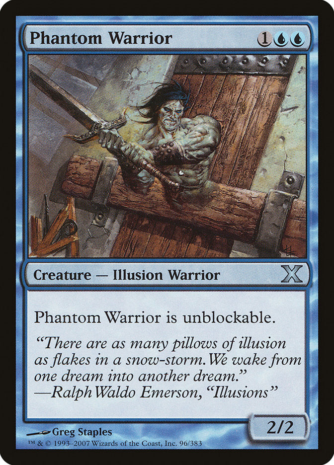 Phantom Warrior [Tenth Edition] | Silver Goblin