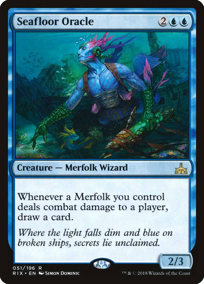 Seafloor Oracle [Rivals of Ixalan] | Silver Goblin