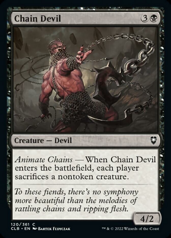 Chain Devil [Commander Legends: Battle for Baldur's Gate] | Silver Goblin