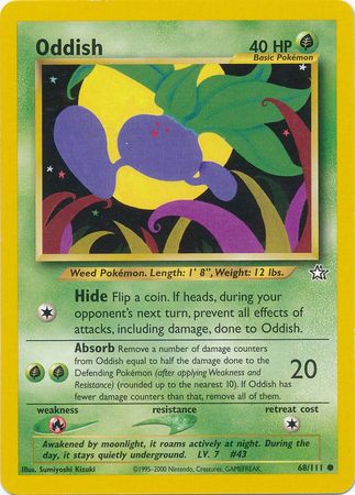 Oddish (68/111) [Neo Genesis Unlimited] | Silver Goblin