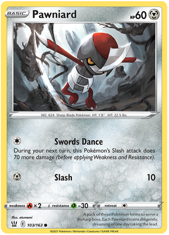 Pawniard (103/163) [Sword & Shield: Battle Styles] | Silver Goblin