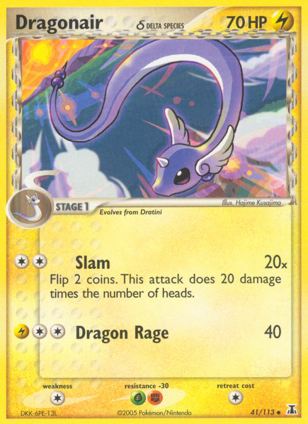 Dragonair (41/113) (Delta Species) [EX: Delta Species] | Silver Goblin