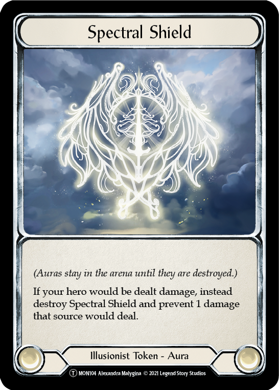 Spectral Shield [U-MON104] Unlimited Edition Normal | Silver Goblin