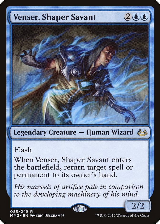 Venser, Shaper Savant [Modern Masters 2017] | Silver Goblin