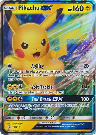 Pikachu GX (SM232) (Jumbo Card) [Sun & Moon: Black Star Promos] | Silver Goblin