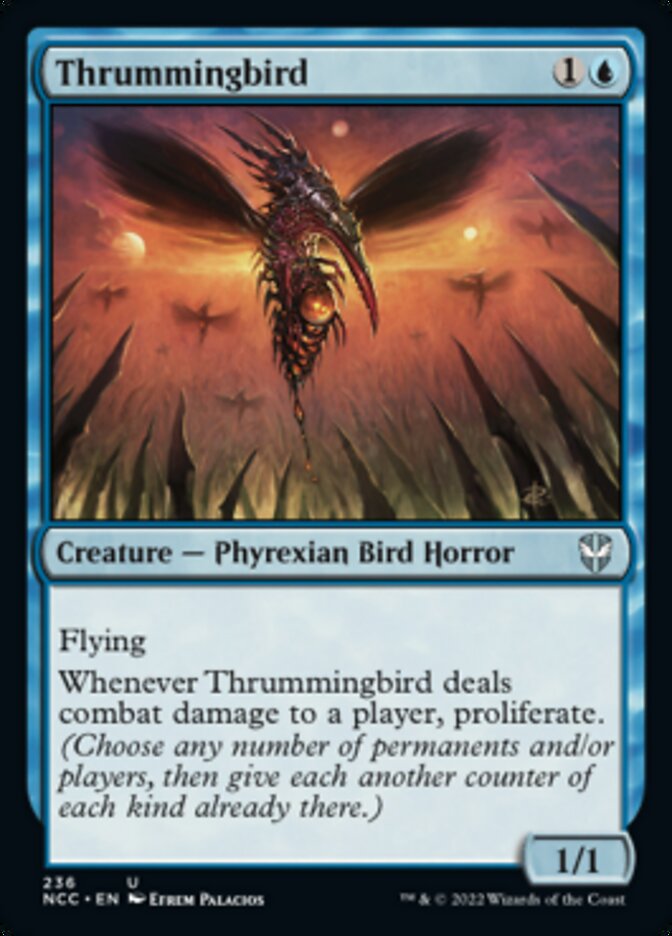 Thrummingbird [Streets of New Capenna Commander] | Silver Goblin